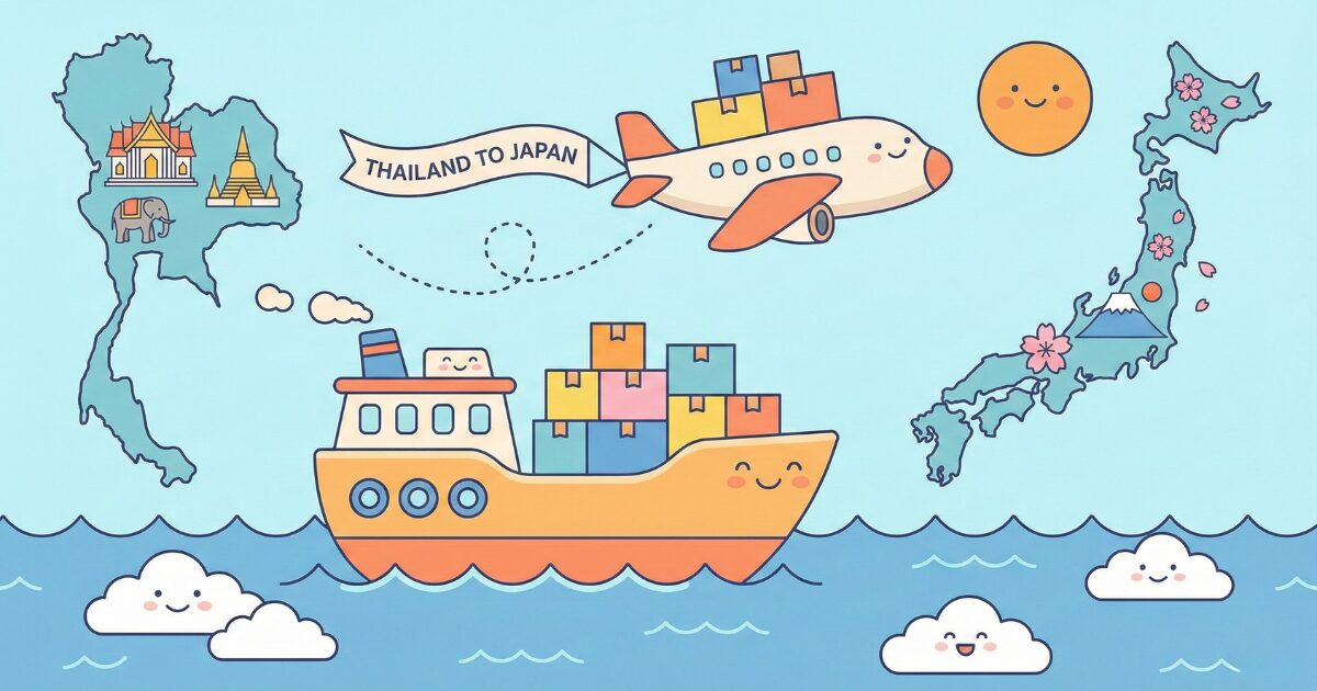 タイから日本への国際物流