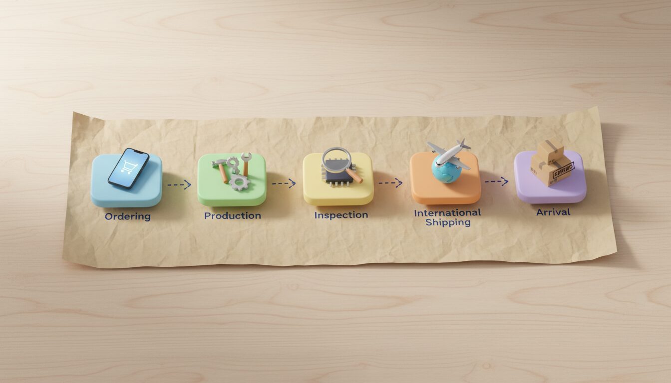 タイ輸入のリードタイム構造