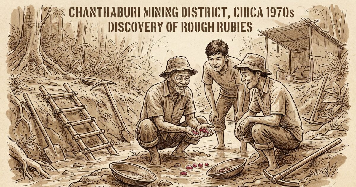 チャンタブリ宝石取引の歴史