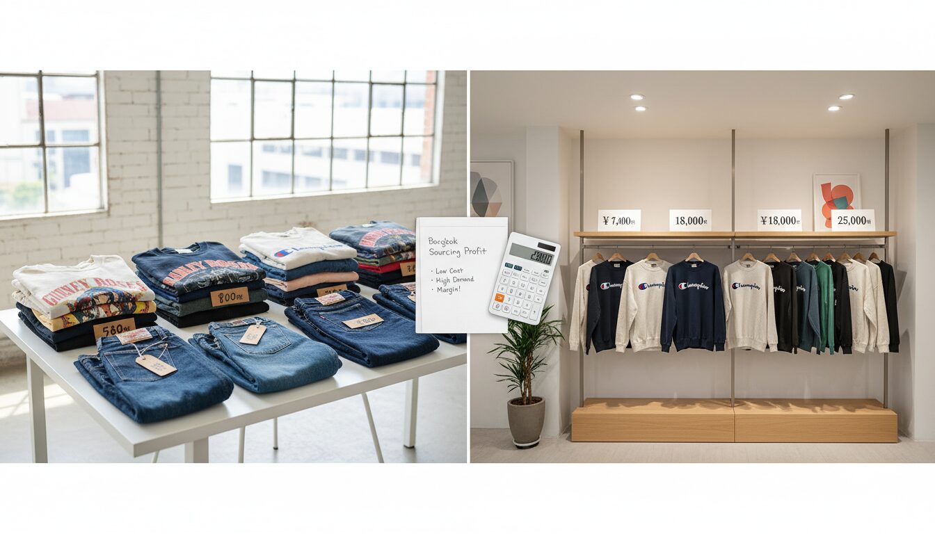 バンコク古着仕入れのメリット