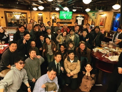 交流会に参加した皆さまの集合写真